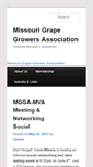 Mobile Screenshot of missourigrapegrowers.org