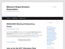 Tablet Screenshot of missourigrapegrowers.org